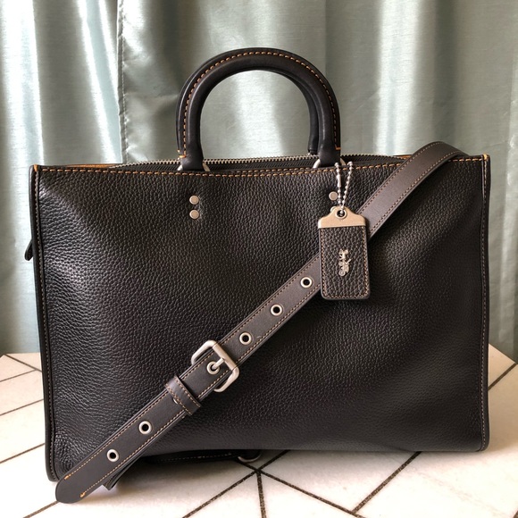 coach men's rogue briefcase